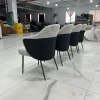 Star Furniture Factory wholesals Anji chairs, cotton and linen dining chairs, Italian-style light luxury home small-sized apartment chairs, designer negotiation chairs, and commercial sofa chairs Application Scenario